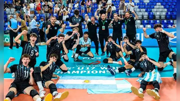 ¡Muchaachooos! Argentina derrota 3-2 a España y va a la final del Mundial de Vóley Masculino Sub-17