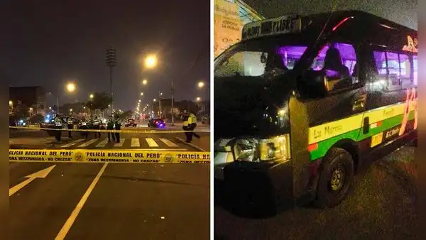 Asesinan a otro chofer de combi en Comas delante de 15 pasajeros