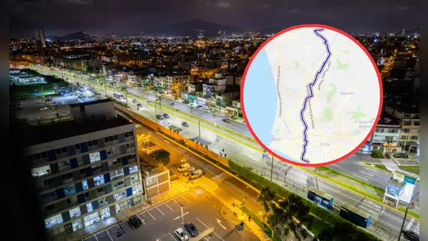 La avenida más larga de LIMA tiene 24 kilómetros y une 6 distritos, incluyendo CARABAYLLO, COMAS y LOS OLIVOS