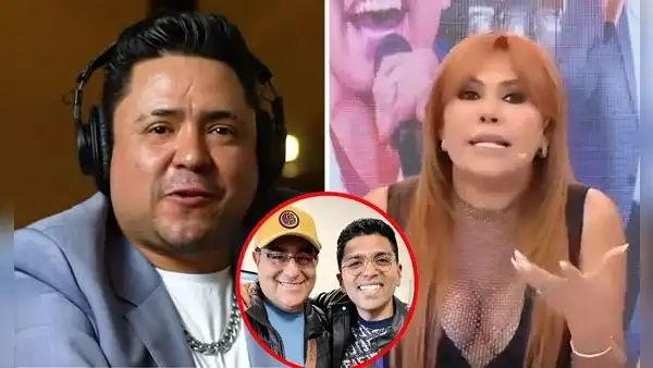 Lucho Cuéllar ARREMETE contra Magaly Medina en defensa de Lucho Paz: "Es una ridícula”