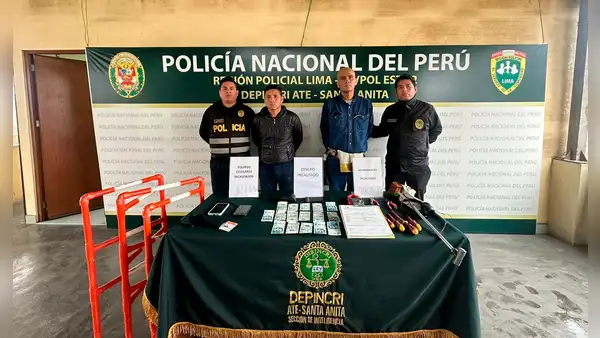 Ate: Cae banda de estafadores que simulaban ser trabajadores de empresa eléctrica para cobrar pagos falsos a usuarios