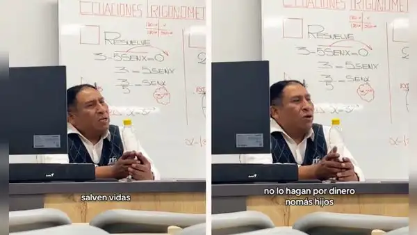 Profesor en Arequipa pide a alumnos estudiar Medicina para salvar vidas y no por dinero