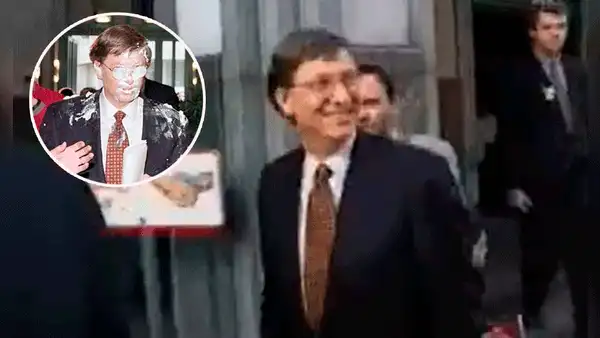 ¿Por qué Bill Gates recibió un pastelazo? La verdad del video de 1998 que vuelve a viralizarse
