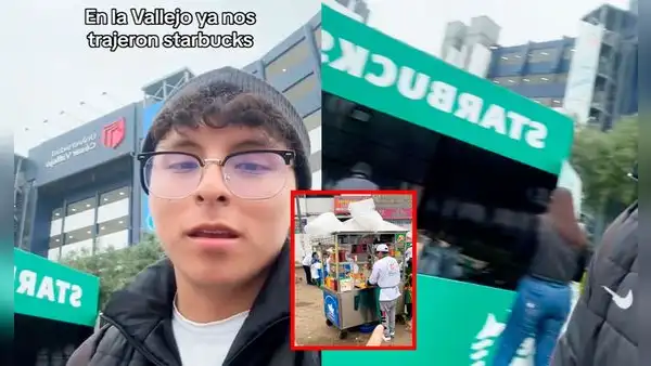 Estudiante de  UCV prefiere vendedores ambulantes a Starbucks en campus: "No los cambio por nada"