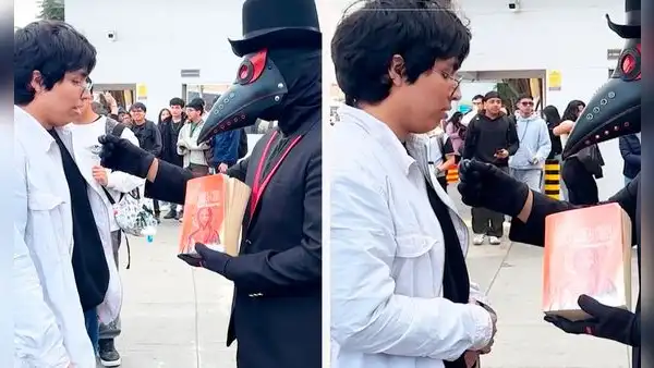 Tiktoker pide a estudiante arrancar una hoja de la Biblia por S/400 y le responden: “Me podría ir al infierno”