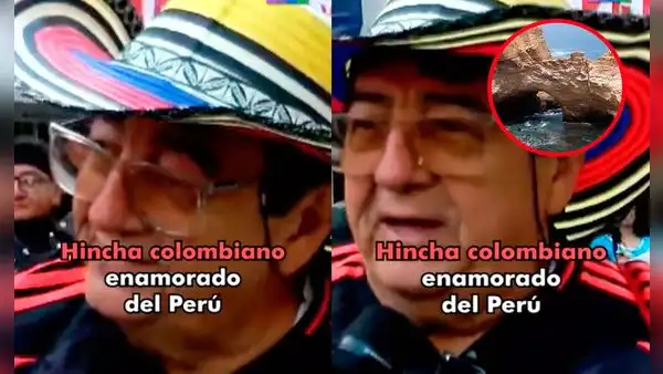 Colombiano llega para alentar a su selección, pero queda enamorado de Perú: “Es el país más lindo que he visitado”