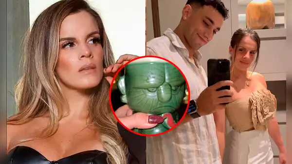 Alejandra Baigorria en shock total por las tremendas sorpresas que Said Palao le hizo por su cumpleaños 36