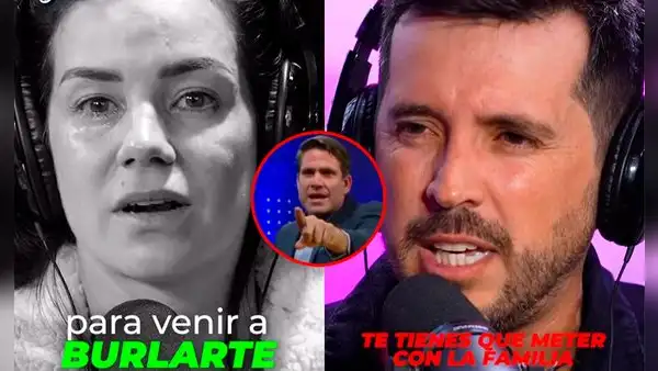 María Paz, esposa de Jesús Alzamora, ROMPE EN LLANTO tras fuertes críticas de Paco Bazán: "Tú no eres nadie"