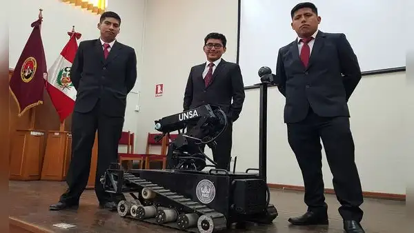 Estudiantes de la UNSA de Arequipa crean robot desactivador de explosivos y se gradúan de ingenieros: “Podría entregarse a las Fuerzas Armadas”