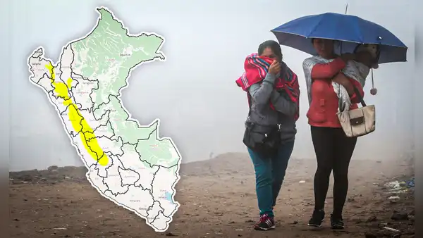 Lima y 10 regiones bajo alerta amarilla, Senamhi advierte bajas temperaturas nocturnas de hasta 3° C