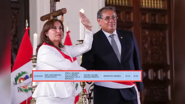 Dina Boluarte se reunió con exministro Óscar Vera tras renuncia de directorio de PetroPerú