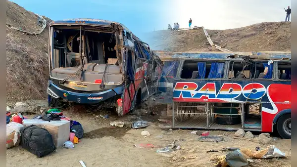 Piura: volcadura de bus deja tres fallecidos y más de 20 heridos