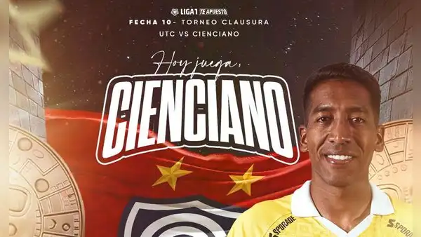 Partido Cienciano vs UTC EN VIVO HOY vía Liga 1 MAX ONLINE, Torneo Clausura 2024
