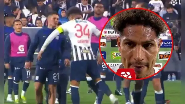 Paolo Guerrero revela el motivo de su reclamo a Catriel Cabellos en el final del Alianza Lima vs. Carlos Mannucci