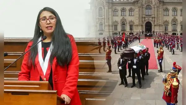 Ruth Luque sobre “honores de Estado” otorgados por Boluarte a Fujimori: “Ambos buscan borrar lo que sucedió”