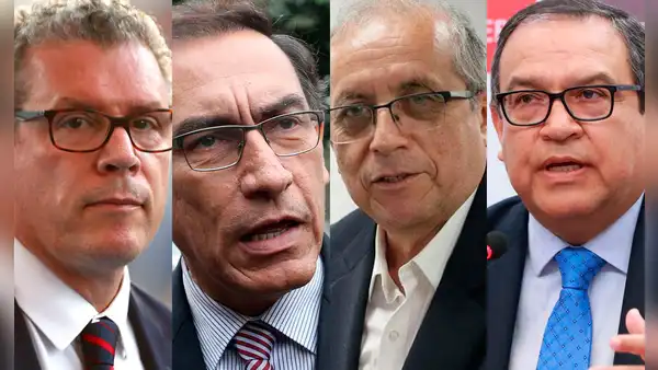 Martín Vizcarra, Nicanor Boluarte y Morgan Quero son investigados por complot contra Alberto Otárola