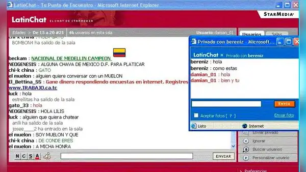 ¿Qué pasó con LatinChat, el 'Tinder de los 2000' que permitía conocer personas de todo el mundo?