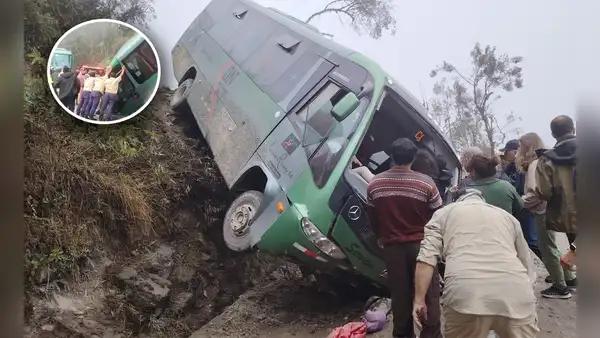 Accidente en Cusco: bus lleno de turistas cayó a abismo en santuario Machu Picchu y deja 31 heridos