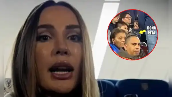 Ana Paula da INSÓLITA respuesta sobre por qué se distanció de ‘Doña Peta’ en debut de Paolo Guerrero