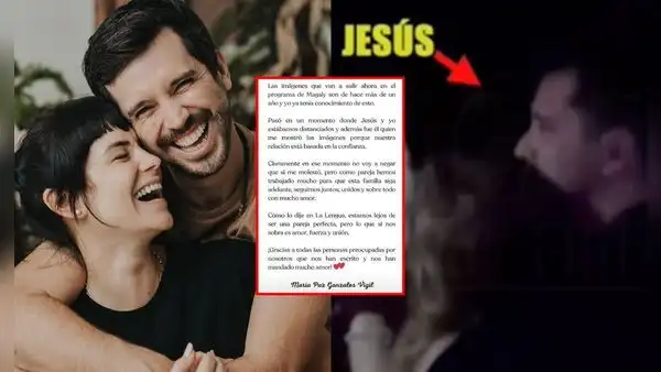 María Paz, esposa de Jesús Alzamora, brinda PRIMERAS DECLARACIONES tras 'ampay': "Estábamos distanciados"