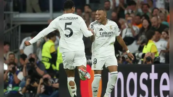 ¡Fiesta en el Bernabéu! Con gol de Mbappé, Real Madrid derrotó 3-1 al Stuttgart en su debut en la Champions League