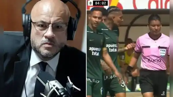 MR. Peet critica a árbitro tras polémico penal contra Alianza: "Tiene distintas interpretaciones según el equipo que dirige"