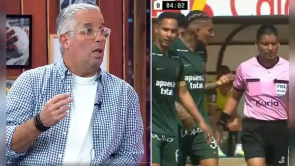 Diego Rebagliati y su FIRME posición sobre polémico penal contra Alianza Lima: "No le mete un codazo"