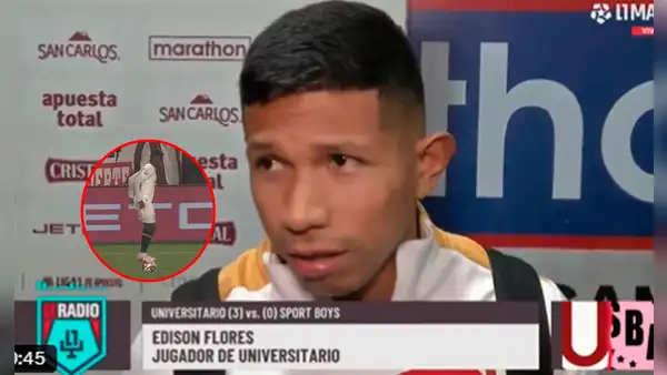 Edison Flores y su firme respaldo a jugadores de Sport Boys por jugada provocadora de Segundo Portocarrero