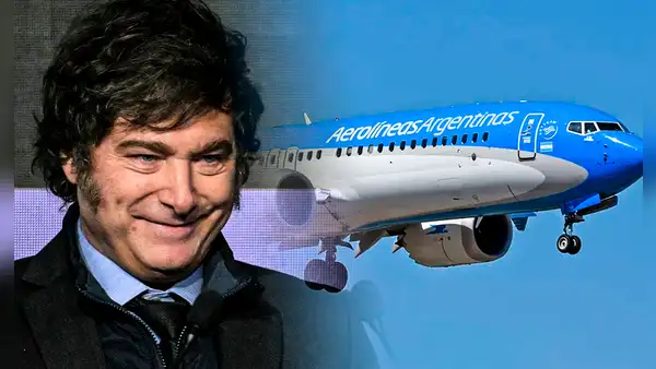 Gobierno de Javier Milei busca vender Aerolíneas Argentinas en medio de paro de gremios aeronáuticos