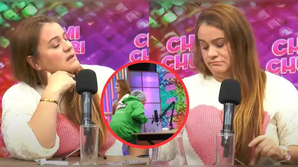Lourdes Sacín se retira INDIGNADA de programa por preguntas sobre Andy V: "Me sembraron"