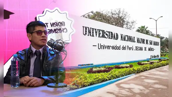 Joven invidente que estudia en la UNMSM revela su dura experiencia: "Algunos profesores no son empáticos"