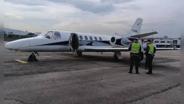 Avión oficial de Venezuela aterriza de emergencia en Cúcuta: conoce quiénes estaban a bordo