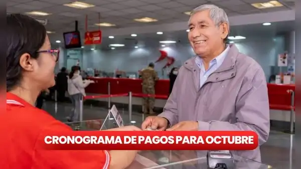 Cronograma de pagos del Banco de la Nación: revisa AQUÍ las fechas para cobrar sueldos y pensiones en octubre