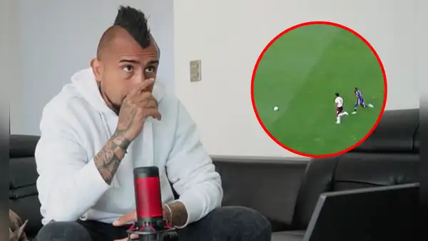 Arturo Vidal se rinde ante sensacional jugada de Luis Advíncula en el superclásico: "Pensé que se lo iba a llevar"