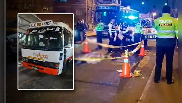 Sujeto es abatido tras intentar asaltar un auto en SMP y cobradora de cúster Holrex Express resulta herida
