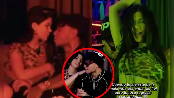 Samantha Batallanos sorprende con COQUETEOS, BESOS y SENSUALES bailes a tiktoker Neutro: "Me gustas"