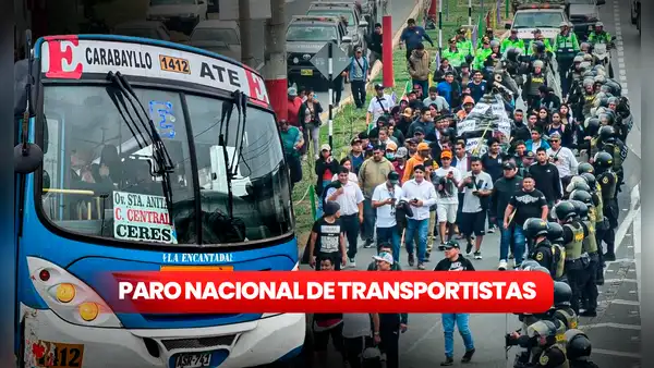 Paro nacional de transportistas EN VIVO: anuncian paro general y marcha este jueves 26 de septiembre