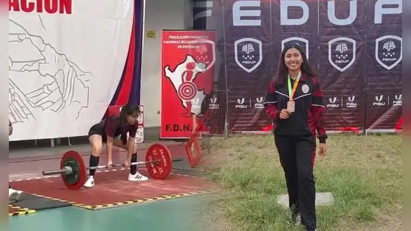 Tres estudiantes de la UNI brillan en torneo nacional: levantan cerca de 210 kilos y corren 200 metros planos