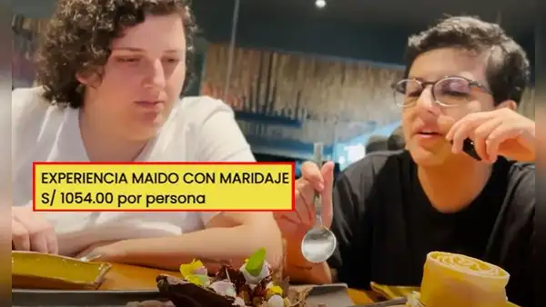 Youtubers revelan su experiencia al visitar el mejor restaurante de los Premios Summum: “Es carísimo”