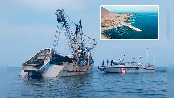 Guardacostas intervienen embarcación extranjera por navegar ilegalmente en mar peruano