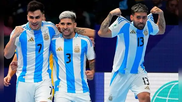 ¡A semifinales! Argentina aplastó 6-1 a Kazajistán en los cuartos de final del Mundial de Futsal 2024
