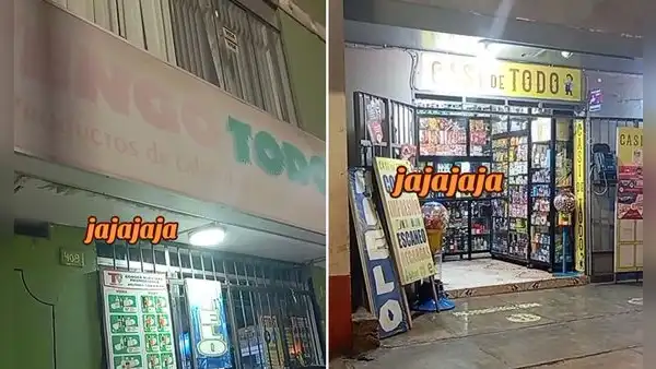 Tiendas compiten por clientes con sus singulares nombres: ‘Tengo todo’ vs. ‘Casi todo’