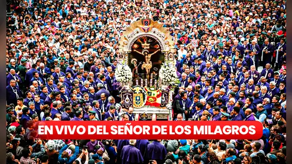¿A qué hora sale el Señor de los Milagros este sábado 5 de octubre 2024?