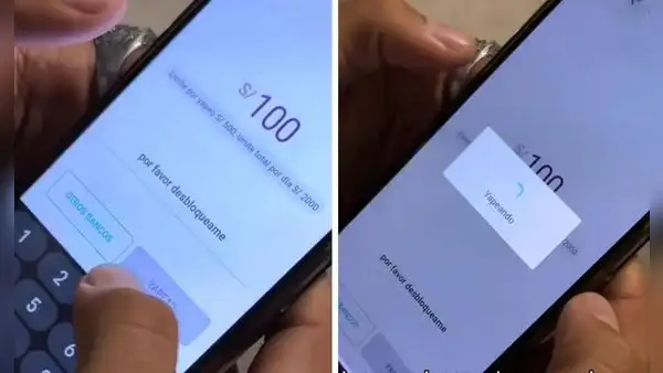 Le yapeó S/ 100 a su expareja para que lo desbloquee de WhatsApp y escena es viral