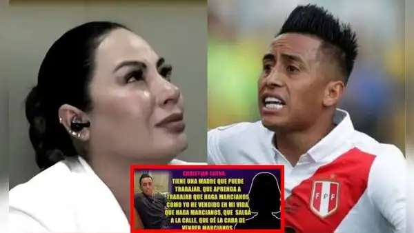 Pamela López EXPONE que Christian Cueva no da dinero para sus hijos y él le responde: “Que venda marcianos”