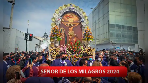 Primer recorrido del Señor de los Milagros EN VIVO este 5 de octubre 2024: rutas, horario y plan de desvío
