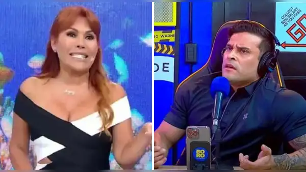 Magaly Medina critica a Christian Domínguez por "hablar como bebé": "A todas les habla así"