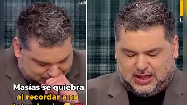 Javier Masías ROMPE EN LLANTO al leer carta que su tatarabuelo escribió durante Combate de Angamos: “Había perdido el ojo”
