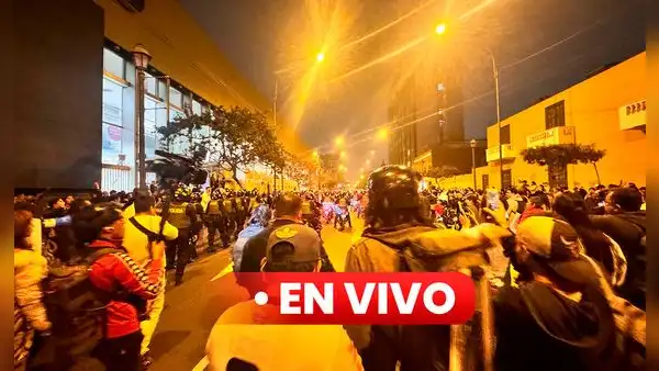 Marchas y protestas por paro de transportistas EN VIVO: exigen derogar ley 32108 en exteriores de Congreso
