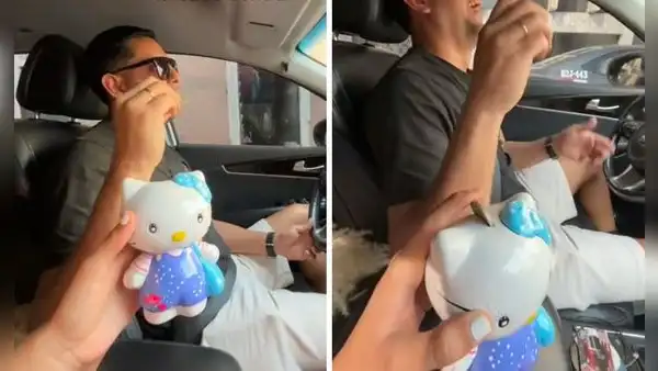 Pareja compra alcancía en el Mercado Central y descubre insólito detalle: “Kitty solo acepta Yape”